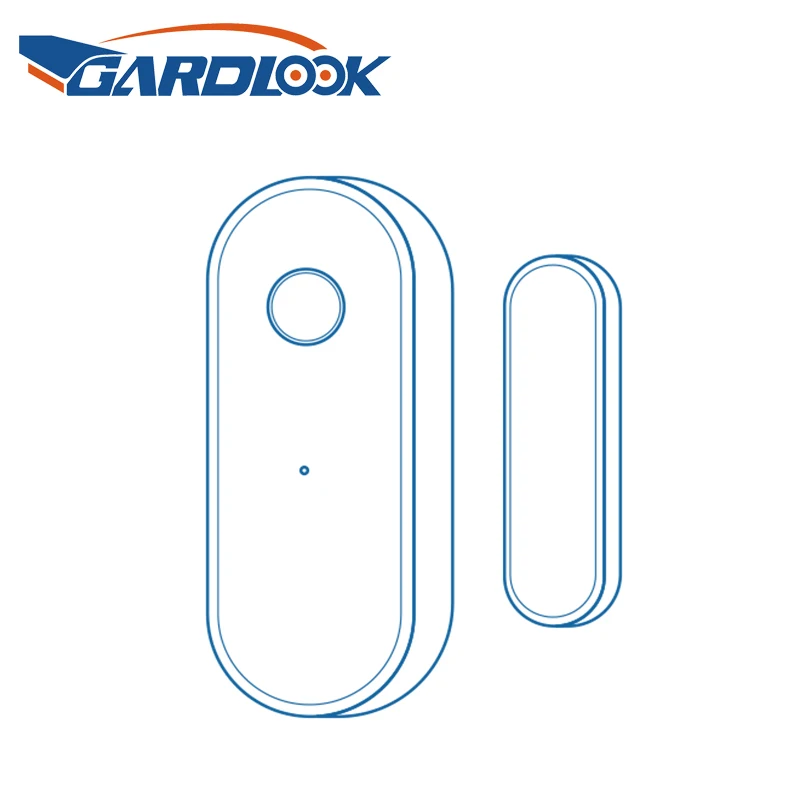 Tuya WiFi Smart Door Sensor Smart Home Door Open/Closed Detectors Window Sensor Smart Life Works With Google Home Alexa