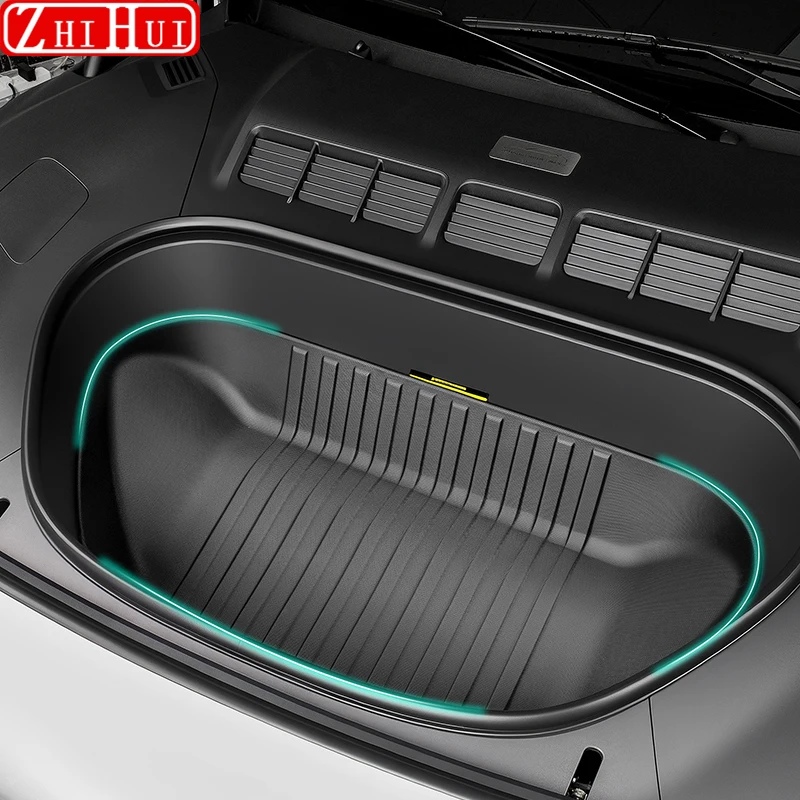 For Xiaomi YU7 Car Styling Front Trunk Cushion TPE Trunk Mat Trunk Protection Storage Box Auto Interior Modification Accessories