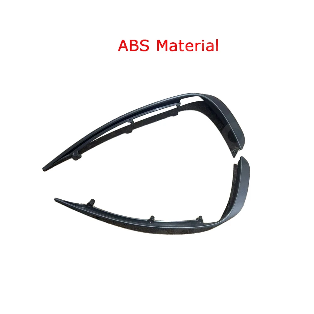 Koolstofvezel Mistlamp Strips Voorbumper Air Vent Fin Canards Trim ABS Voor Benz GLA Klasse X156 GLA200 GLA260 GLA45 2014-2017