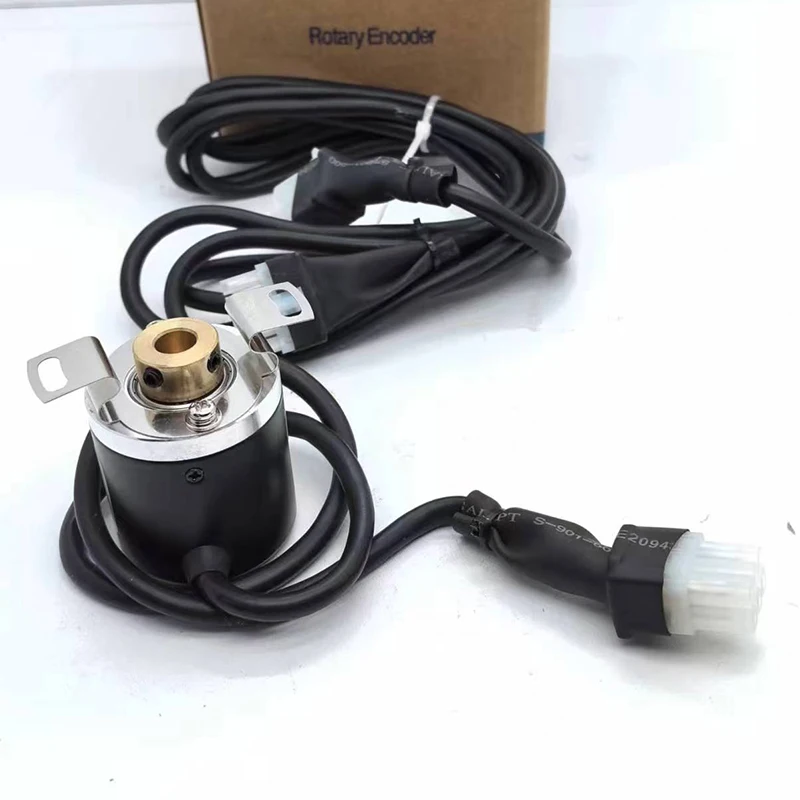 Chinese Computer Embroidery Machine Parts Rotary Encoder QSY-3808G2-1000BZ15-5L 5V The Line Is About 2.5 Meters long