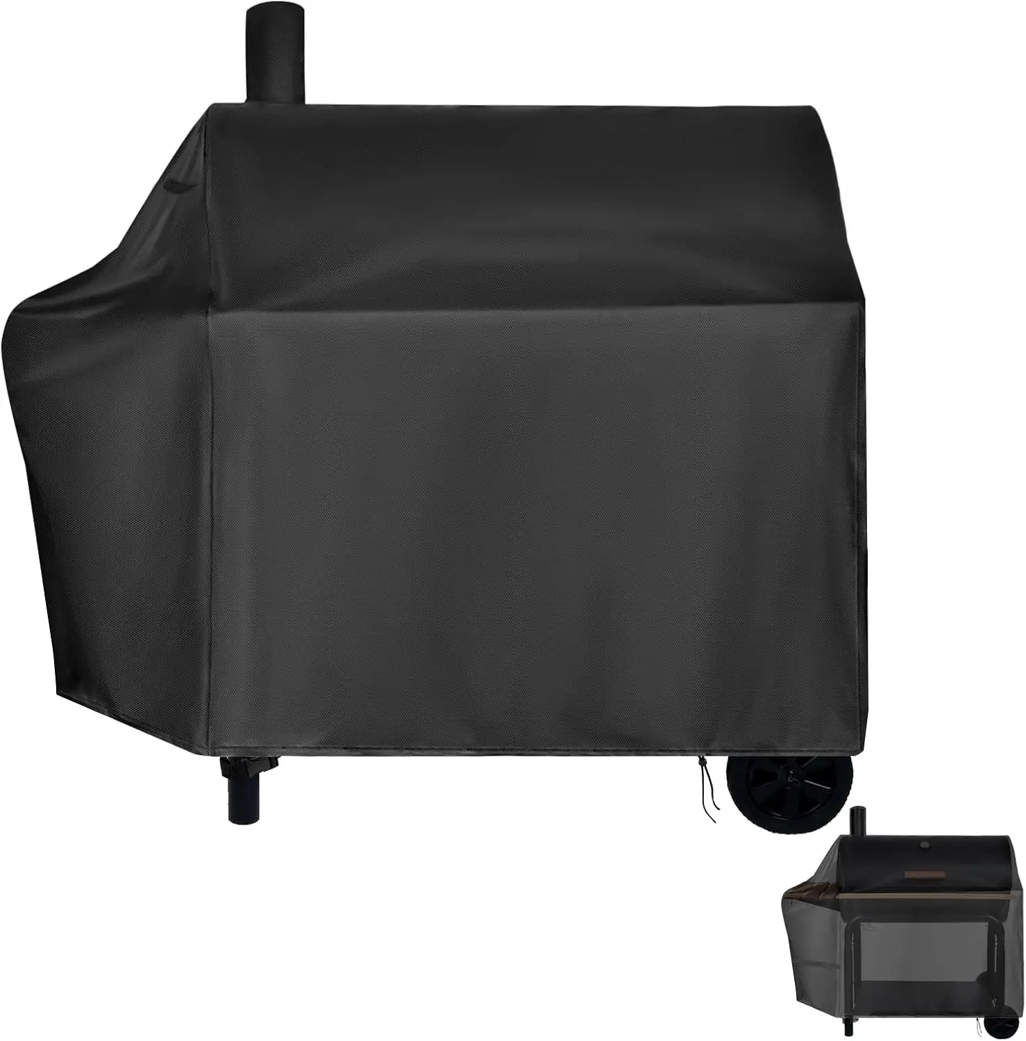 

Water-Resistant Charcoal Grill Cover for Royal Gourmet CC1830W/CC1830S, Outdoor BBQ Grill Cover