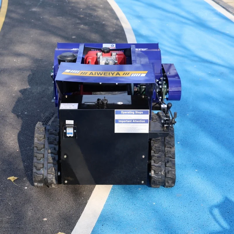 

Новая индивидуальная газонокосилка с дистанционным управлением, гусеничная газонокосилка-робот для фермерских хозяйств