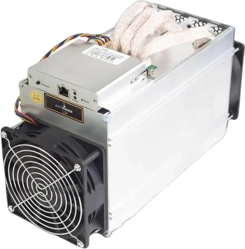 Used ANTMINER L3++( With PSU )Scrypt Litecoin Miner 580MH/s Crypto LTC Doge Coin Mining Rig ASIC LTC Miner Doge ANTMINER L3 580M