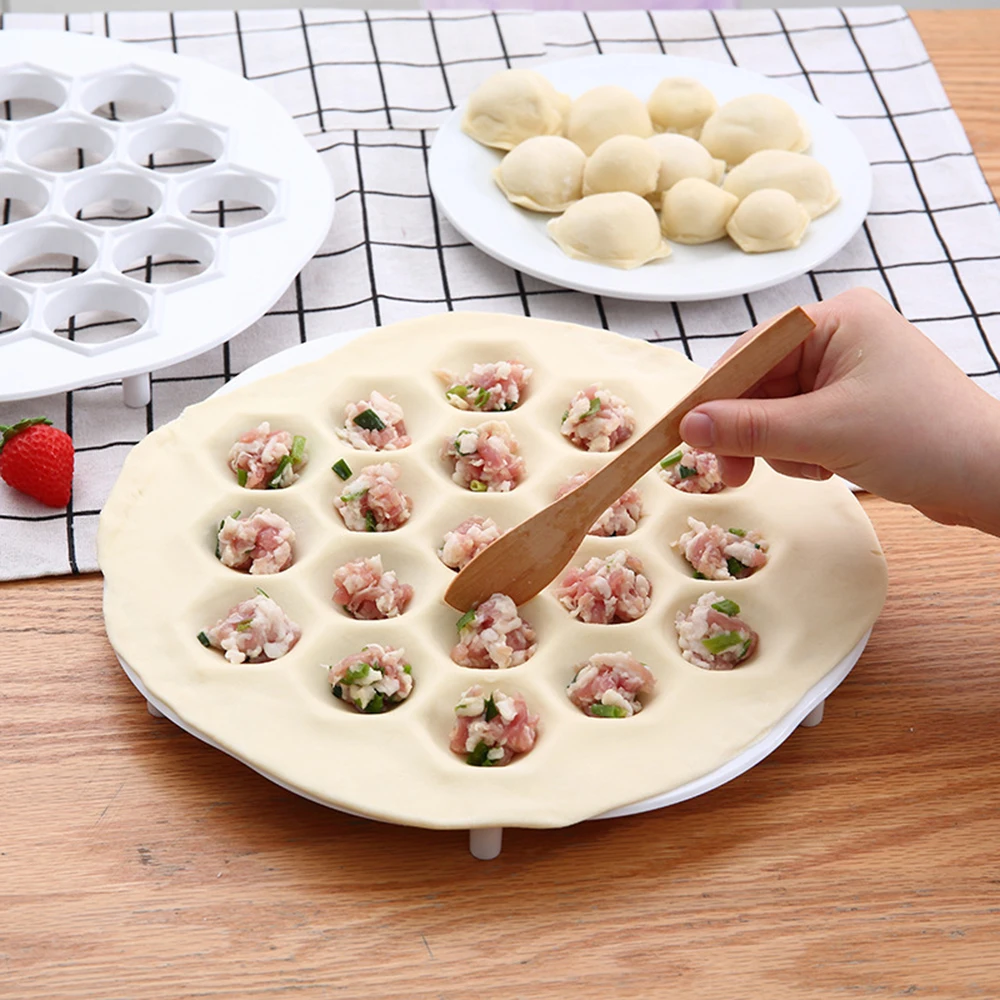 19 Holes Dough Press Ravioli Making Mould Dumpling Diy Mold Dough Press Maker Pasta From Kitchen Accessories Gadgets New Design