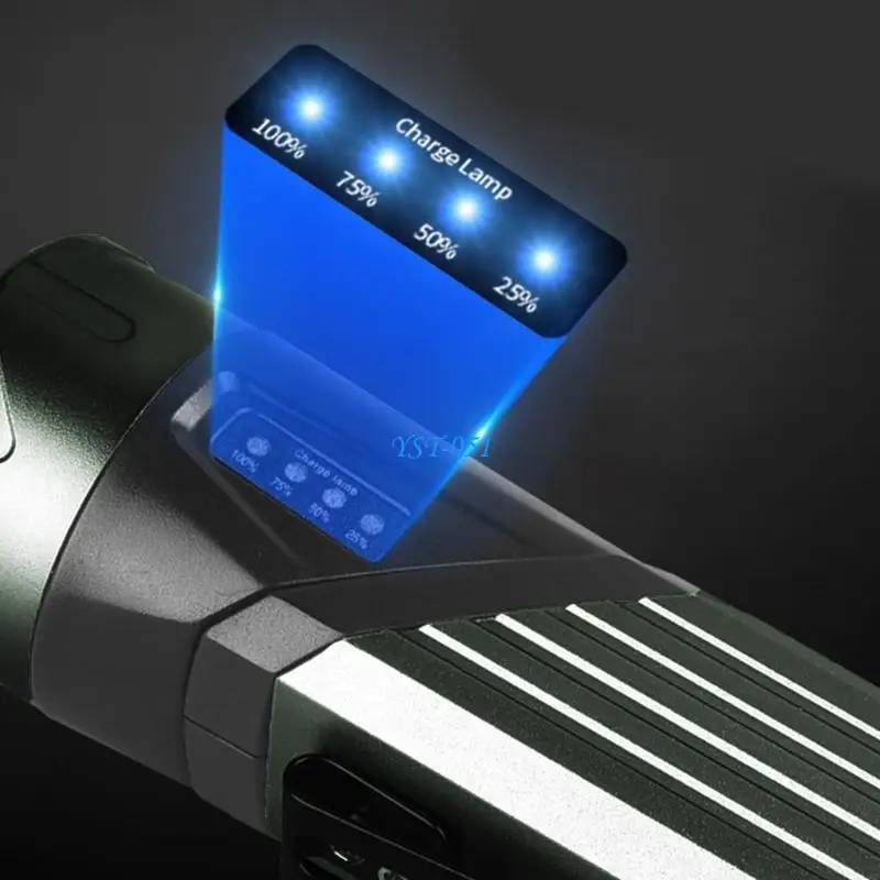 E15A Water Resistant Bendable Flashlight Night Fishing Light with Strong Base Suitable for Hiking and Night Work