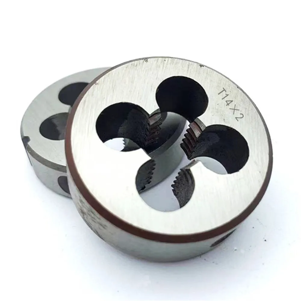 Imagem -06 - Mão Direita e Esquerda Trapezoidal Round t Die Ferramentas de Rosqueamento Torno Tr8 Tr10 Tr12 Tr14 Tr16 Tr20 Tr22 Tr24 Die 1pc