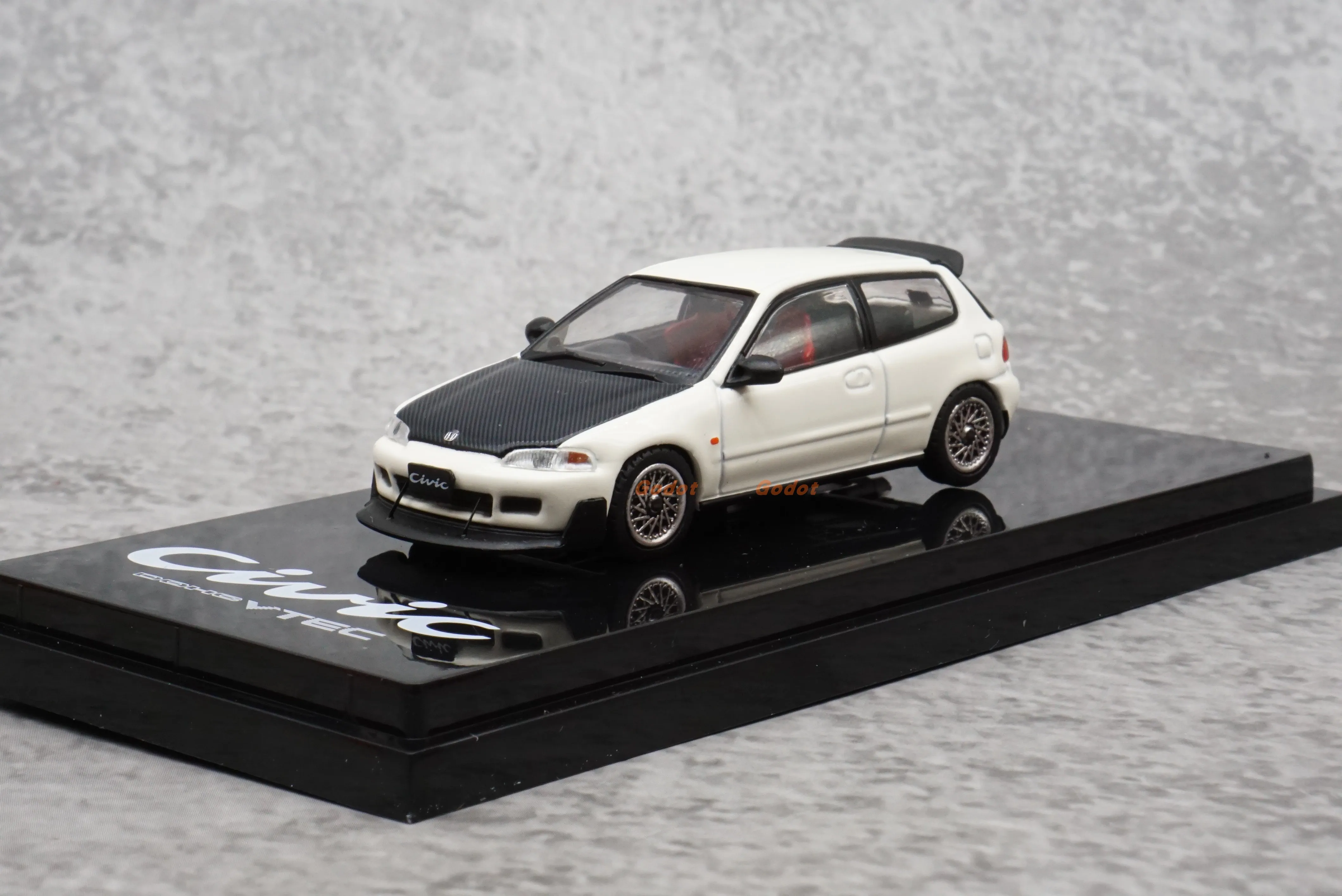 Hobbyjapan 1/64  eg6 civic  alloy car model toy