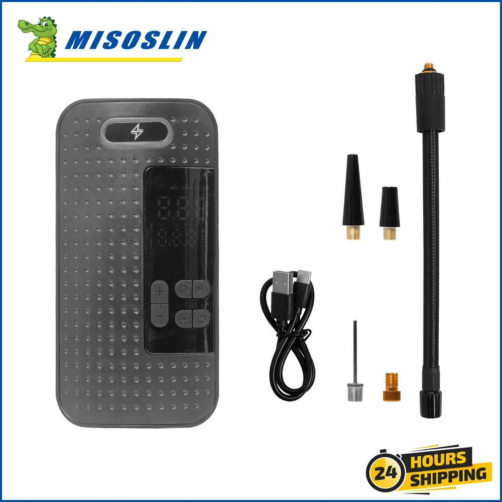 

Rechargeable Electrical Air Pump Tire for Elecric Scooter Inflatable Pump Mini Portable Car Wireless Car Air Compressor Pump