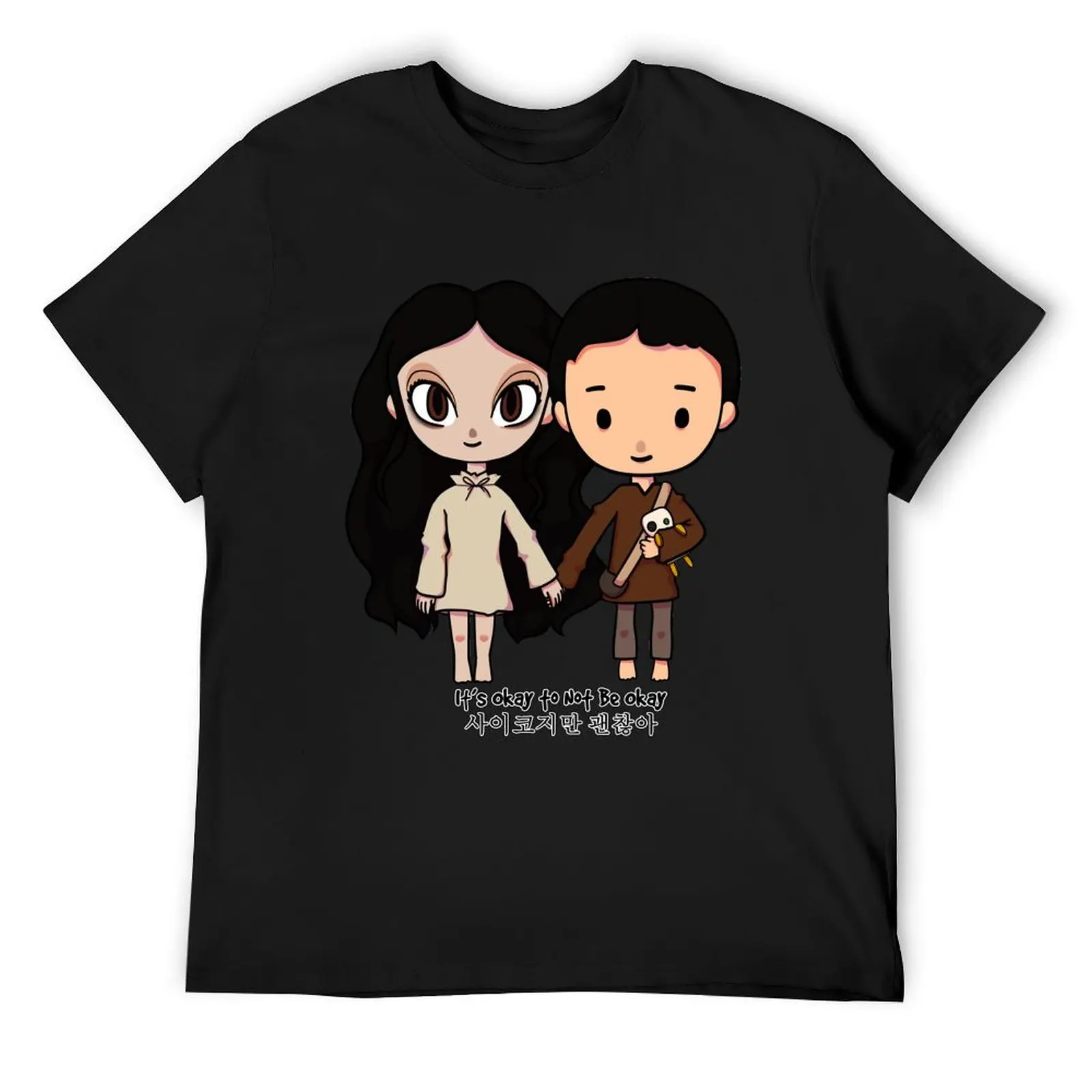 

Psycho but its okay T-Shirt plus sizes valentines clothes gifts for boyfriend t shirt men