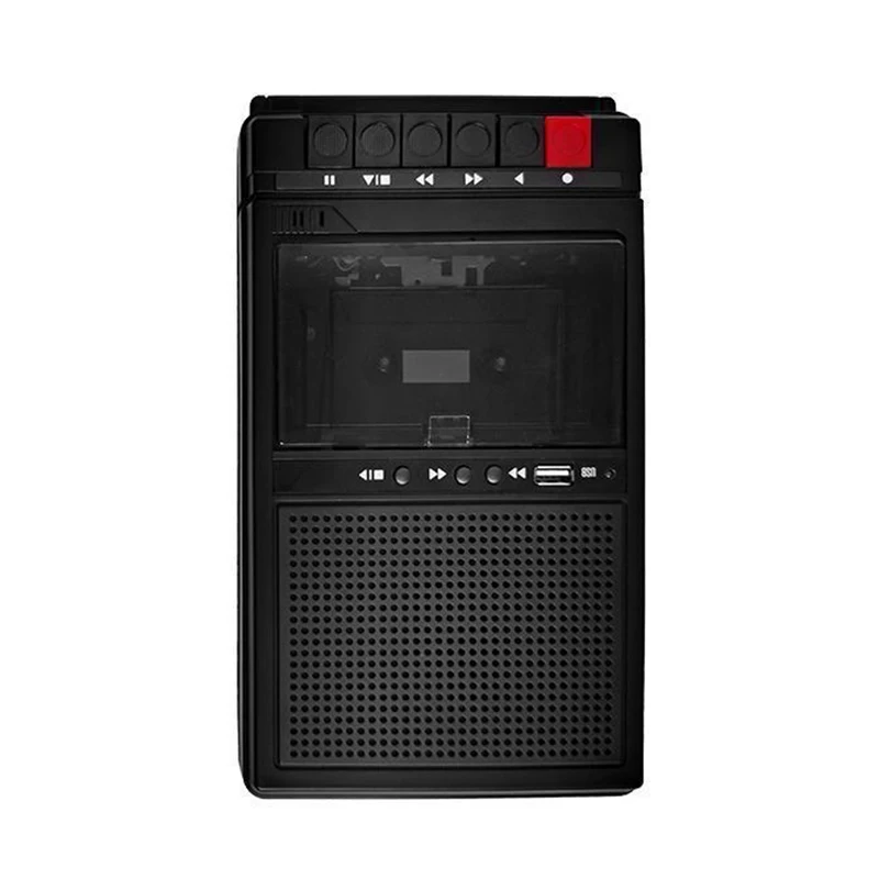 Portable Cassette Player Recorder, Nostalgic Retro Tape Music Player with Recording & Playback