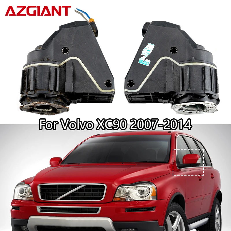 AZGIANT Rearview Side Door Mirrors Folding Motor Actuator For 2007-2014 Volvo XC90 Power Electric Module Auto Replace