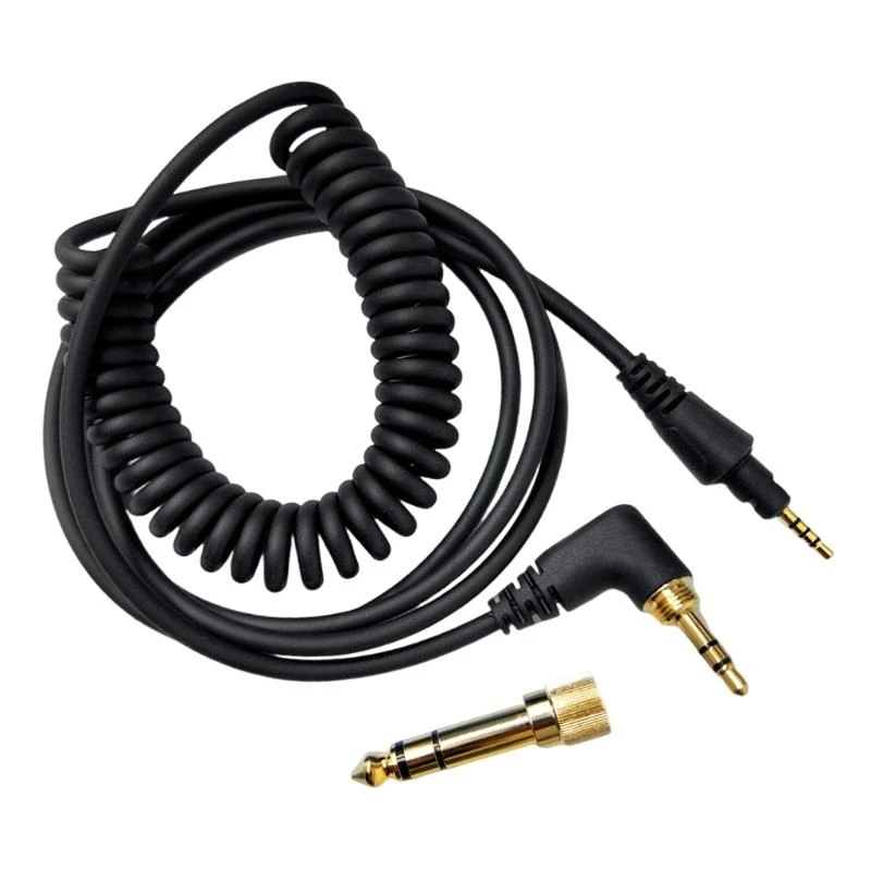 Cable Audios Spring para hdjx5 hdjcue1bt cue1s7 auriculares 6.35 mm adaptador
