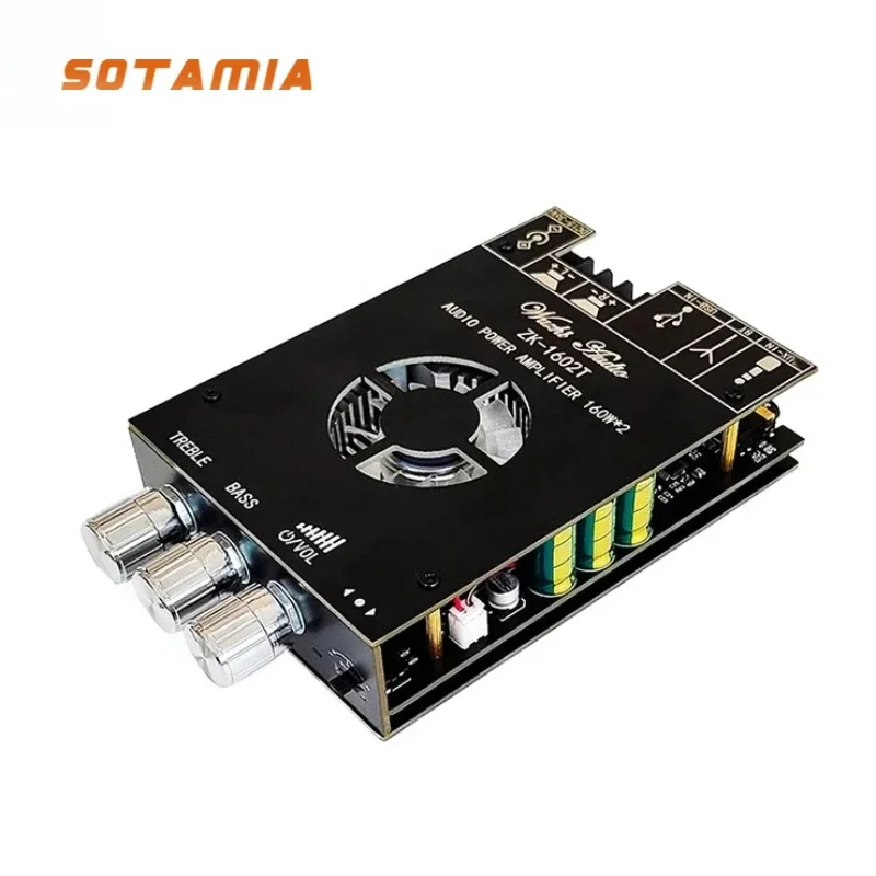 SOTAMIA 320W TDA7498E Digital Power Bluetooth Amplifier Audio AUX USB 160Wx2 Hifi Stereo Amp Home Theater Amplificador Bluetooth