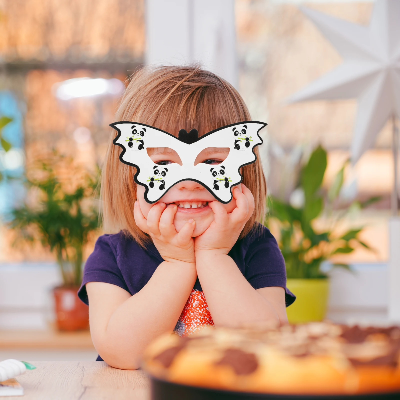 

20 Pcs Bill Panda Mask Cosplay Decorative Setting Props Furry Animal Masquerade Child