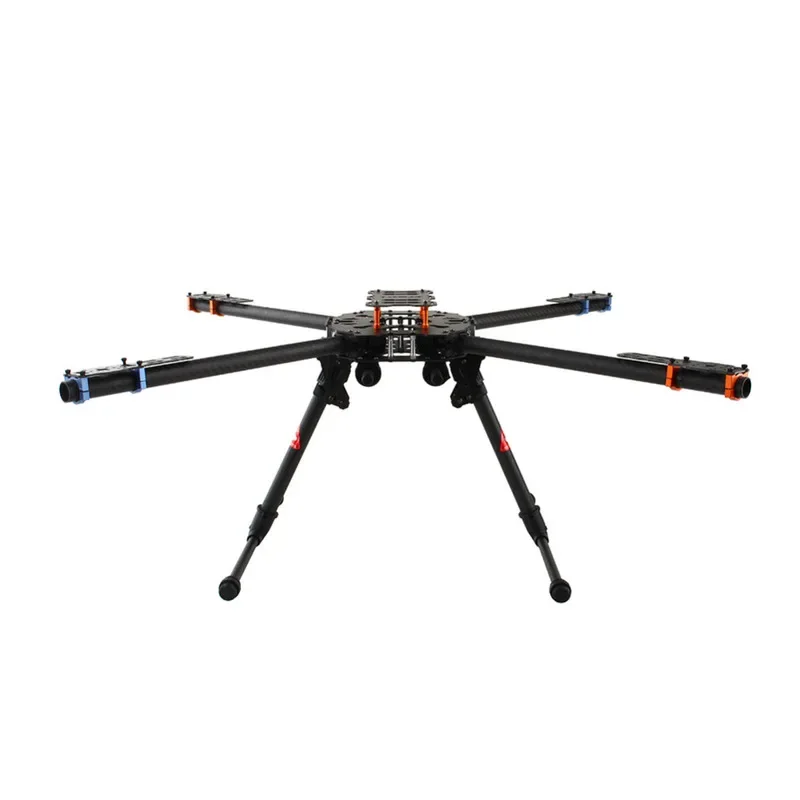 Tarot FY650 3K Pure Carbon Fiber Full Folding Hexacopter 650mm FPV Aircraft Frame TL65B01 for Aerial Photography