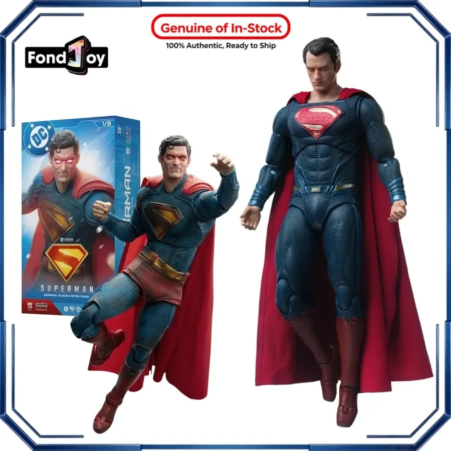 FondJoy 1/9 DC Figure Series Superman 2.0 & Superman 2025 Movie Damaged Ver Action Figures DC Comics Anime Model view 2