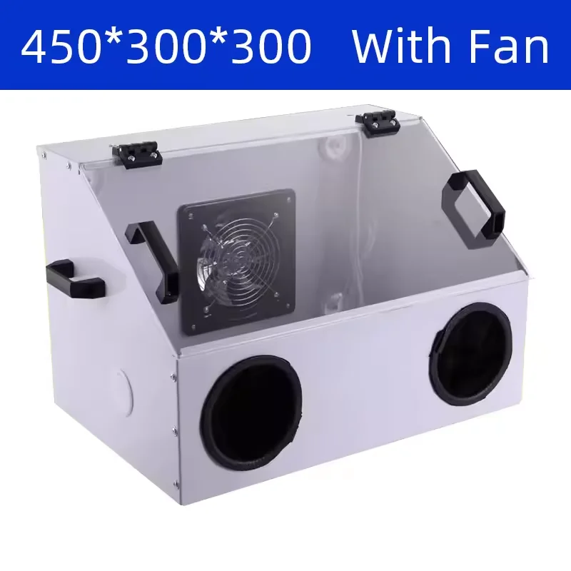 220V Slijpstofbox Metalen Structuur Stofbox Ventilatieventilator Stofafzuigbox voor Ambachtelijke Werkzaamheden Schuren Polijsten