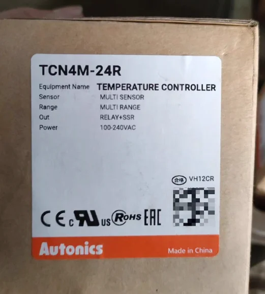 1pcs/lot IN STOCK TCN4M-24R Autonics Digital ligent Temperature Controller Sensor Control output relay 72*72 100-240VAC