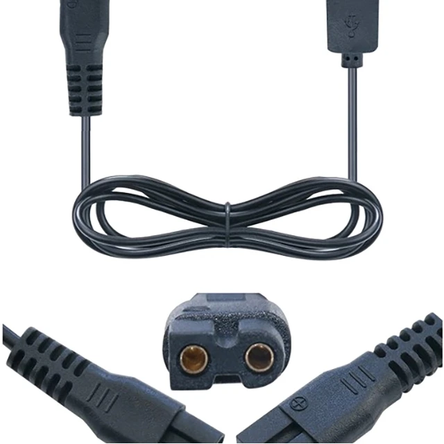 For C6/C7 Hair Trimmer Part Electric Clippers Pet Shaver USB Charger Charging Cable Power Cord