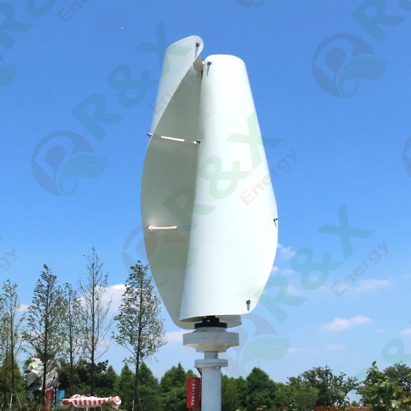 15KW 10KW 5KW Vertical Wind Turbine Generator System Power Generation Windmill for Home Application