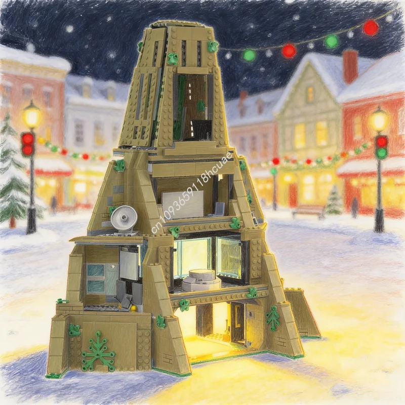 

1103 детали MOC Звездные войны: Битва на Явине-4, двойная альтернативная сборка, 2 набора, конструктор, игрушка, рождественский подарок, строительные блоки