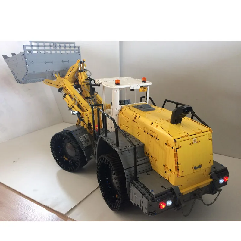 

MOC-49777 City Giant Cargo Excavator Dozer Building Blocks Model 12102 PartsMOC Creative Boys Kids Birthday Building Blocks Toys