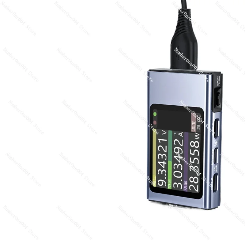 

Applicable to USB Voltage Ammeter Type-C Fast Charge Power Tester QC/PD