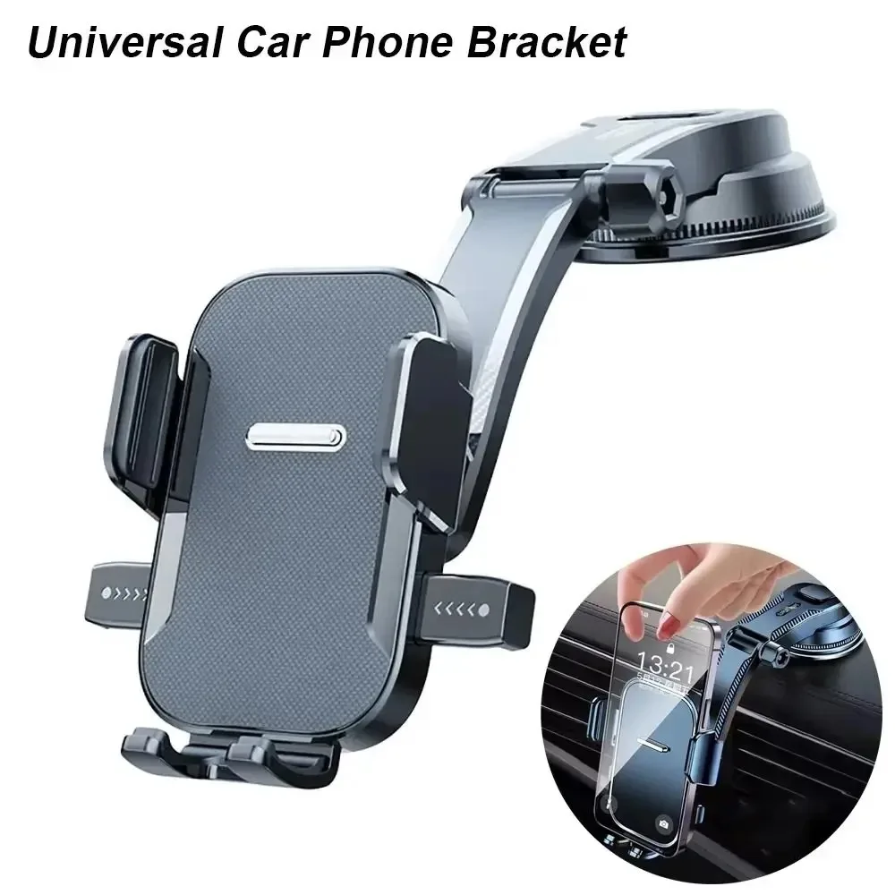 Support de téléphone portable 2 en 1 pour voiture, pour grille d'aération du tableau de bord, rotatif à 360 degrés, pliable, Angle réglable, support de navigation GPS pour iPhone