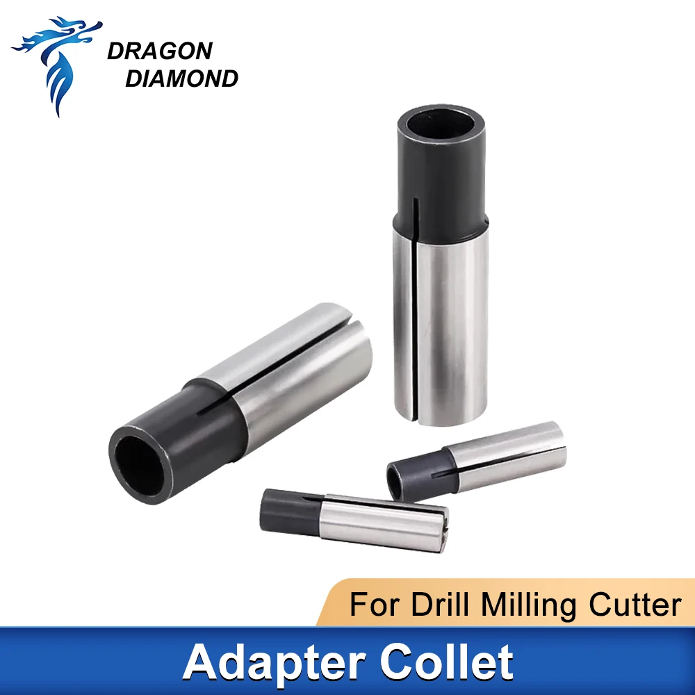 DRAGON DIAMOND Adaptor Collet Chuck Conversion Adapter Sleeve Shank Speed Drill For CNC Spindle Milling Machine Tools