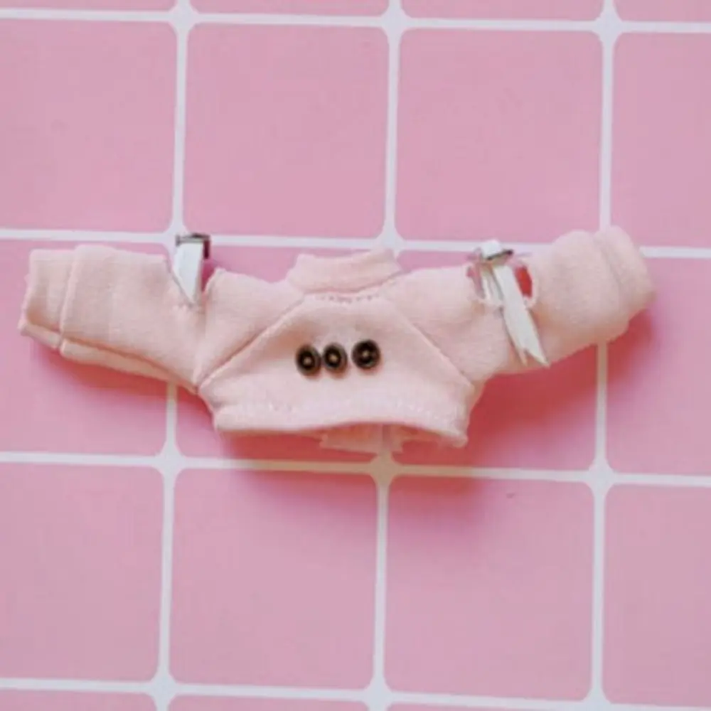 New Handmade Hoodie Skirt Set Casual Wears Replaceable OB11 Dolls Clothes Accessories For 1/11 OB11 Dolls/for 1/12 Bjd Dolls