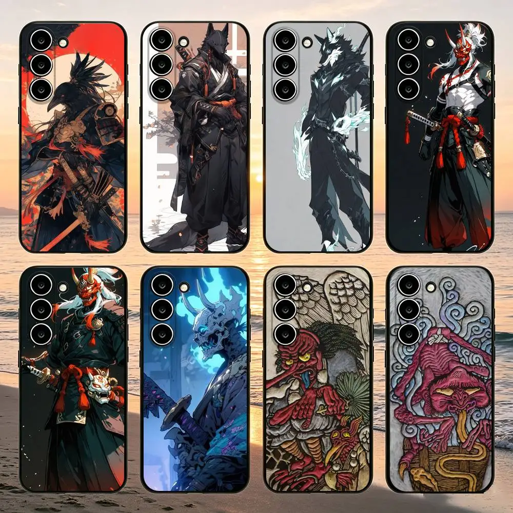 Japanese Monsters Phone Case For Samsung A56 A55 A36 A35 A26 A25 A15 A17 A16 A07 A06 A05 A05S A54 A34 A24 A14 A04 A04S