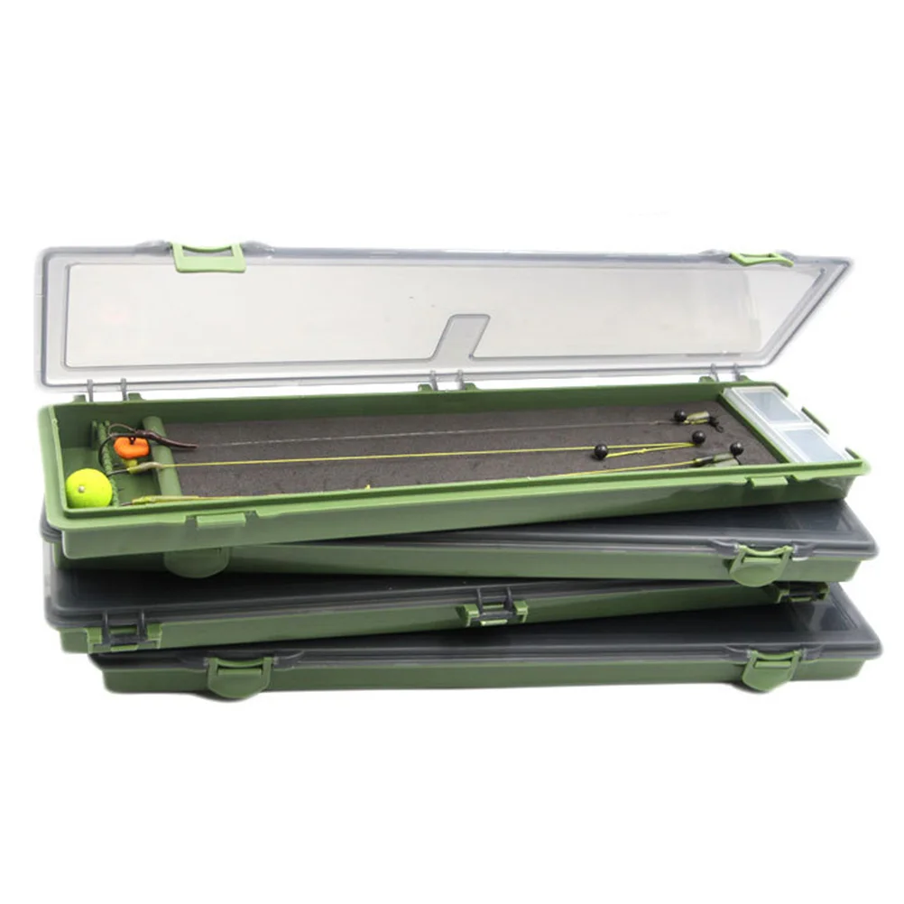 

1Pcs Fish Hook Accessories Storage Box Thickened Material Fishing Tackle Organizer Large Capacity Plastic Box