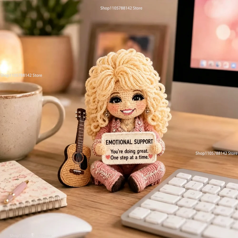 Positive Affirmation Emotional Support Resin Dolls Figurines,With Positive Affirmation Card Funny Cute Encouragement Gifts