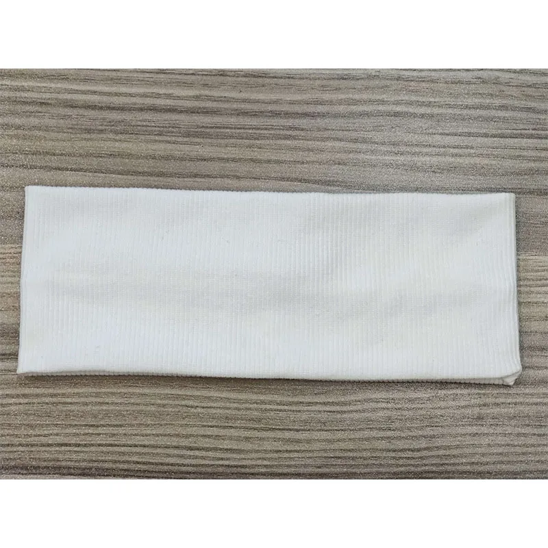 Yoga headband solid color outdoor sports elastic anti slip anti sweat headband knitted headband