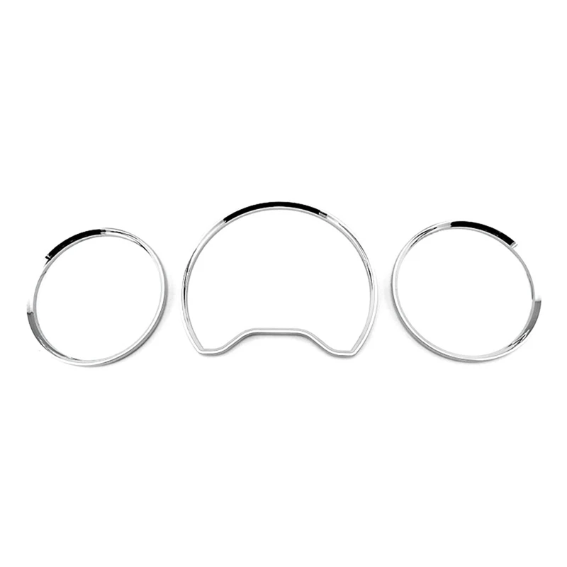 Gauge Dial Dash Cluster Rings Dashboard Cover Bezel Trim For Mercedes Benz W210 W202 W208 1996-1999 Parts Accessories 3Piece