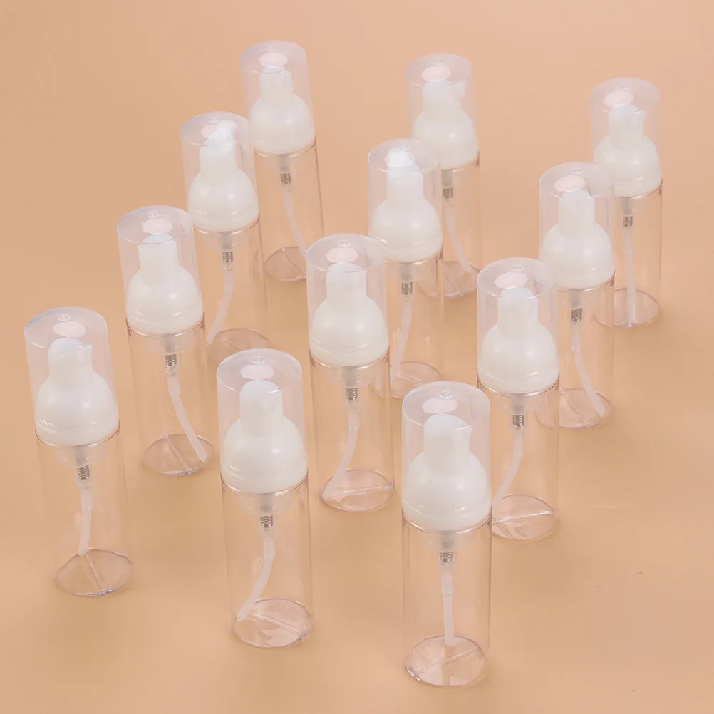 6 قطعة زجاجة مضخة رغوة المحمولة 60 مللي إعادة الملء موزع فارغ السفر غسول الشامبو الحاويات رغوة زجاجة #6