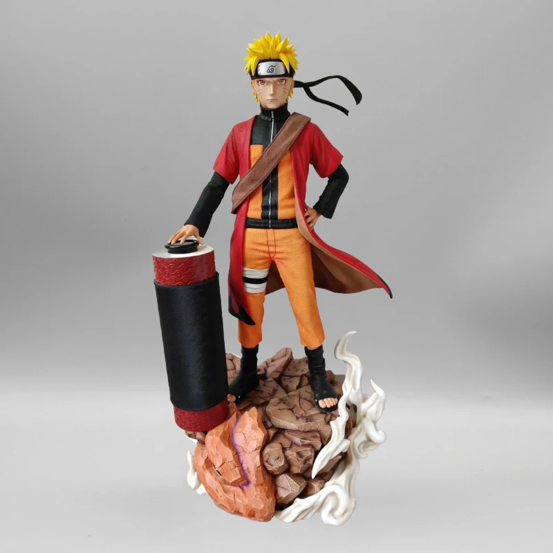 

Anime Naruto Figurine GK Uzumaki Action Figure Shippuden Decoration Naruto Figures Sennin Mode Statue PVC Collection Dolls Toy