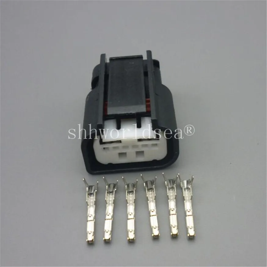 2/100set 6 Pin 3705A-01-001A Automotive Rear View Camera RVC Plug Female Wiring Connector For Ford Focus