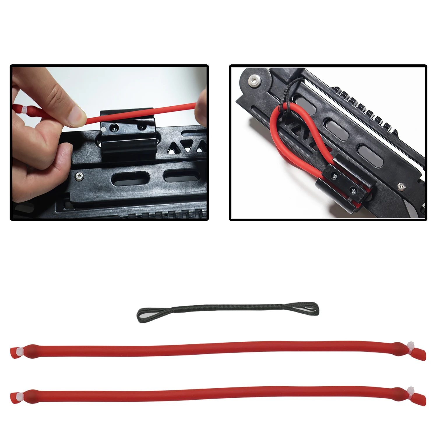 

2/4/8pcs 3060 Tubular Rubber Band Accessories, Outdoor DIY Slingshot Accessories, Folding Slingshot Rubber Bands