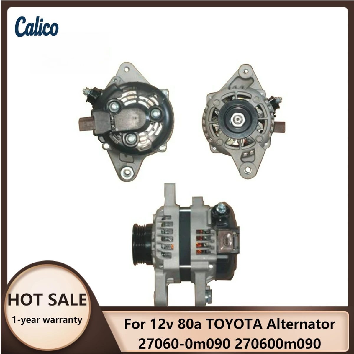 

Premium Grade Suitable for 12v 80a TOYOTA Alternator 27060-0m090 270600m090