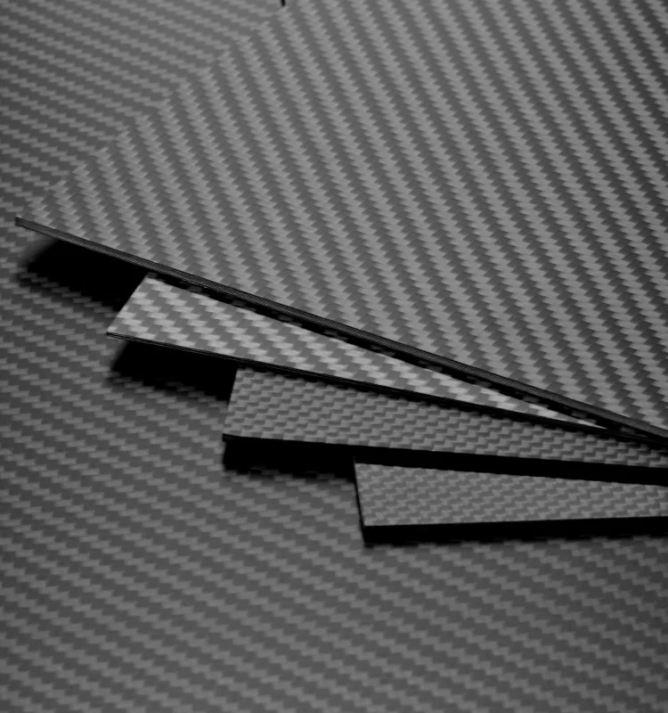 2.5mm Twill 3K Carbon Fiber Sheet Custom CNC OEM Glossy Matte Lightweight Board for Automotive  Industrial Accessories