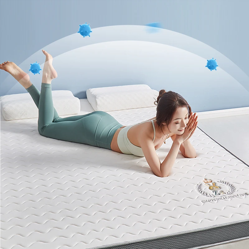 Latex Matras Gestoffeerde Huishoudelijke Tatami Mat Studentenflat Enkele King Size Bed Traagschuim Matras Bed Queen 매트리스