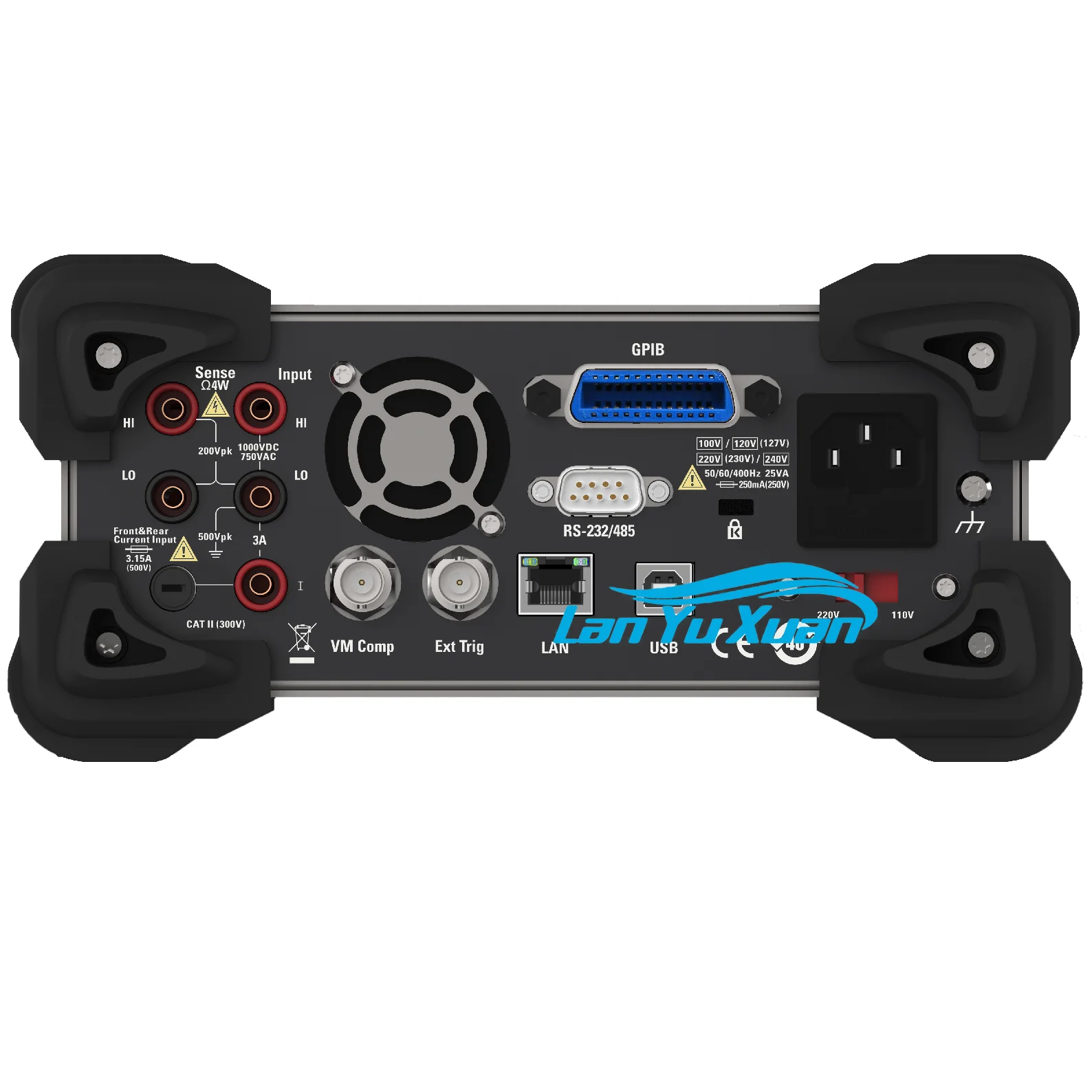 Hantek Digital Multimeters HDM3055 Series 5 1/2 reading multimeter with 1 μV high resolution;30kS/s high-speed sampling frequen