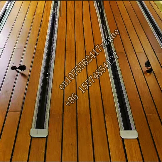 Commercial vehicle modified interior luxury South American teak car solid wood flooring