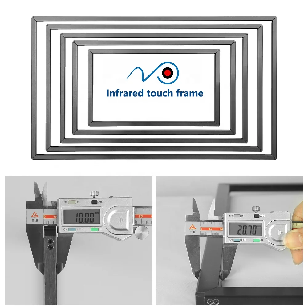 Chinese Factory Direct Customized 15-500 Inch Ir Touch Sensor Infrared Multi Touch Screen Frame