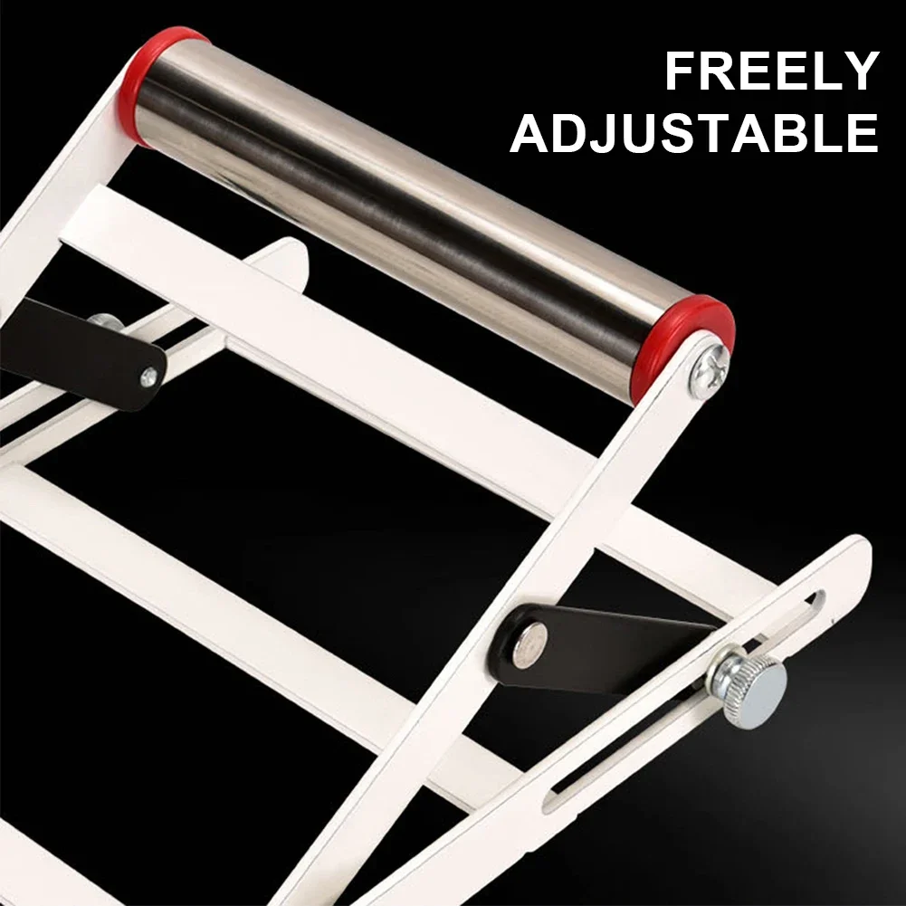 Cutting Machine Support Frame Height Adjustable Material Support Bracket Metal Workbench Lift Support Stand for Cutting