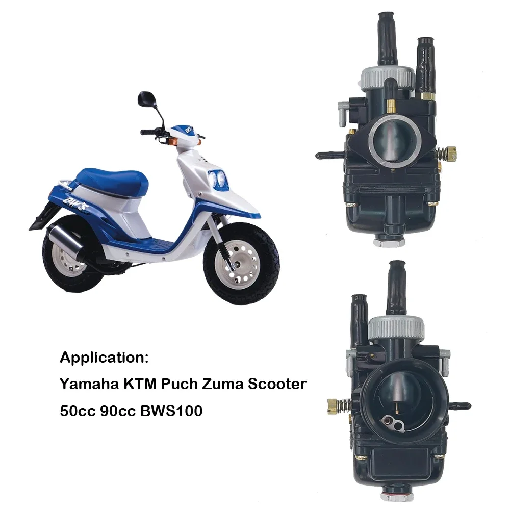 PHBG 17mm 17.5mm 19mm 19.5mm 21mm Gaźnik do Yamaha KTM Puch Zuma Jog Scooter 50cc 90cc BWS100 Racing Moto Gaźnik Carb