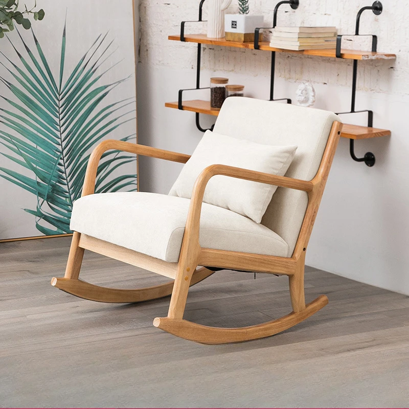 Relaxing Chair Modern Individual Armchairs Wooden Chairs Reclining Relax Armchairs Living Room Furniture Sillones Home Furniture