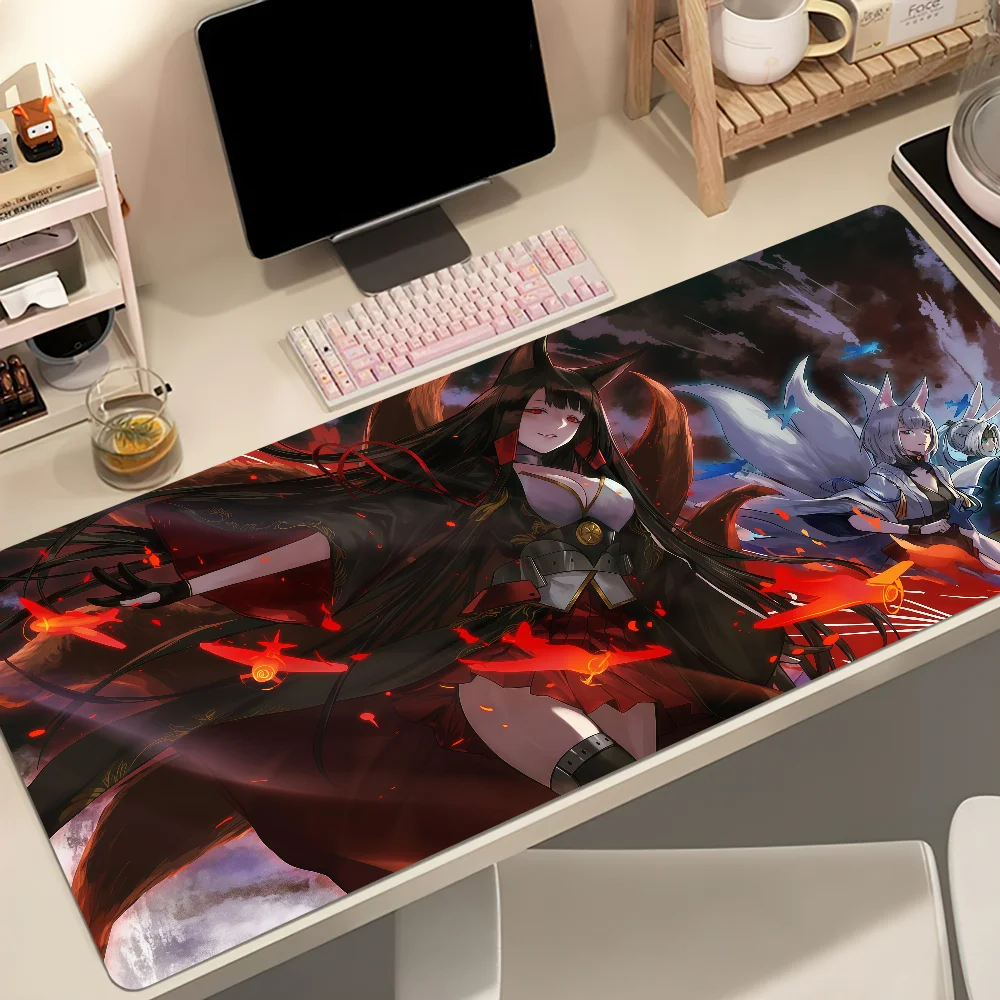 A-Azur L-Lane Game Mouse Pad Non-slip Thickened MousePad Student Gaming Cushion Large Writing Lockedge Office