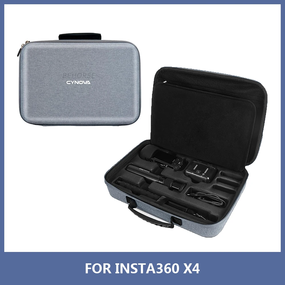 

Водонепроницаемый чехол для Insta360 X4, Портативная сумка для путешествий, сумка для хранения для Insta360 X4, аксессуары для спортивной камеры